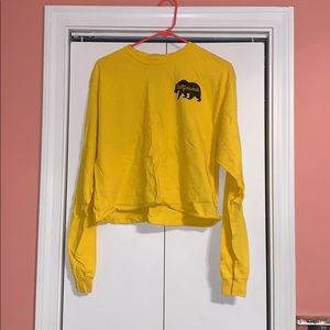 California Cropped tee